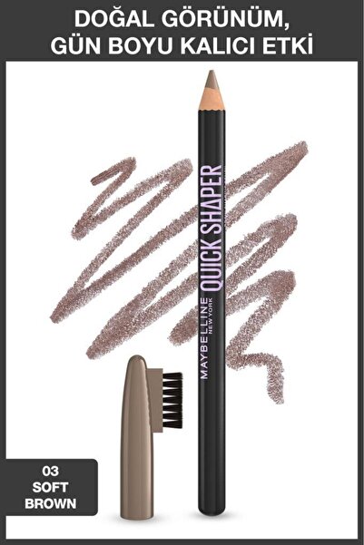 Maybelline New York Maybelline NY Quick Shaper Kaş Şekillendirici Kalem - 03 ...