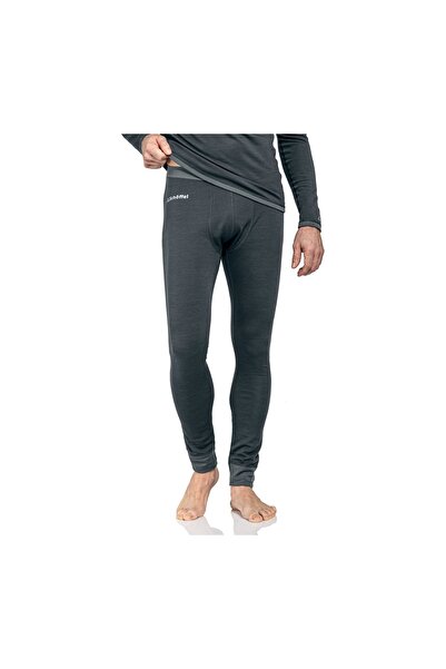 SCHOFFEL Pantaloni termici pentru bărbați Merino Sport Pirate negri