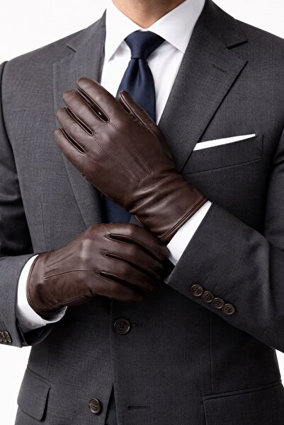 Levin Peak Bruch Premium Erkek Deri Eldiven