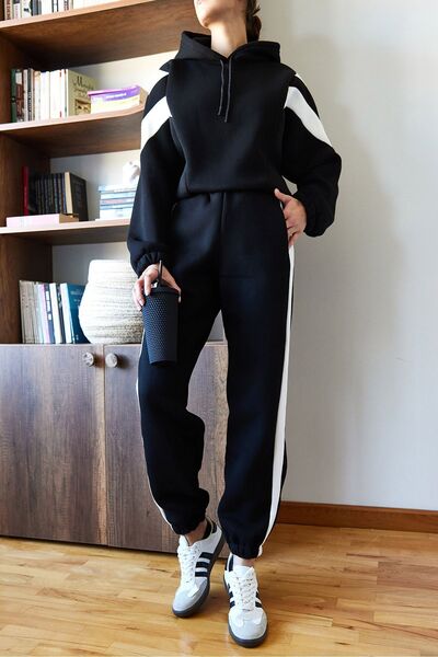 Hiccup Set de pernuțe Bianco Lucci cu trei fire, periat, blocuri de culoare, ...