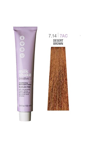 Milkshake Milkshake, Creative, fără SLS/SLES, vopsea de păr permanentă, 7.147...