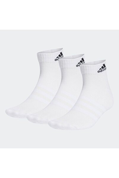 adidas Yastıklamalı Bilek Boy Çorap - 3 Çift