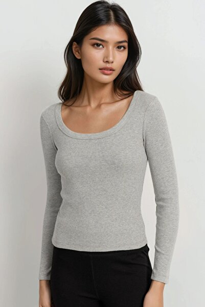 Hiccup Βασικό μπλουζάκι από βαμβακερό μείγμα