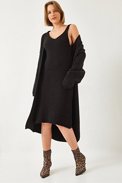 Hiccup Set de două piese rochie și cardigan Bianco Lucci