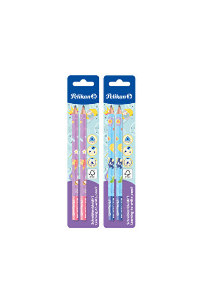 Pelikan Creion grafit lacuit Jumbo - Invat sa scriu 2 buc/set