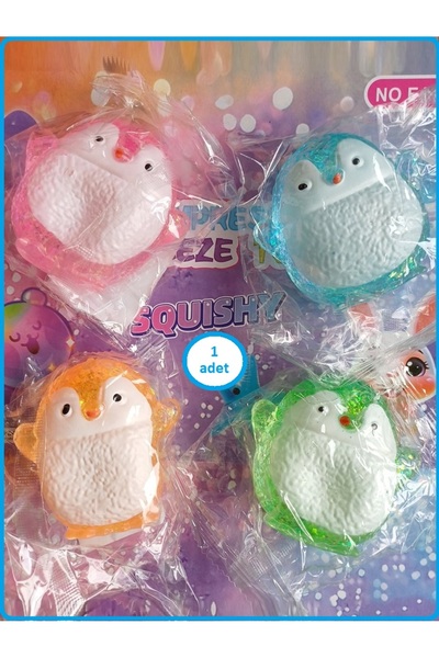 OYUNCAKSAHİLİ Penguen Sukuşi Skuşi Neşeli Ayaklar Squishy Esnek Stres Oyuncak...