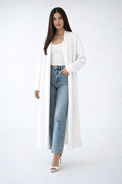 Vaniza Standard Size Long Sleeve Bearded Cardigan