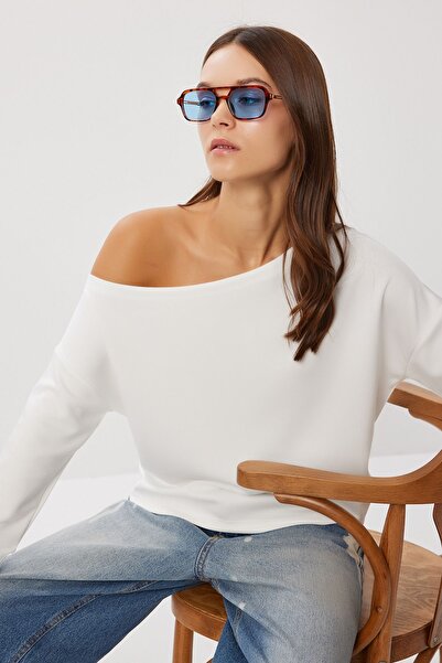 Hiccup ISTANBUL Casual Blouse With Asymmetric Collar