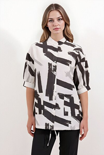 Hiccup Cămașă supradimensionată cu model BDART