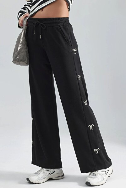 Hiccup Παντελόνι με υφή μοντέρνας τεχνολογίας με λεπτομέρεια φιόγκου, συλλογή...