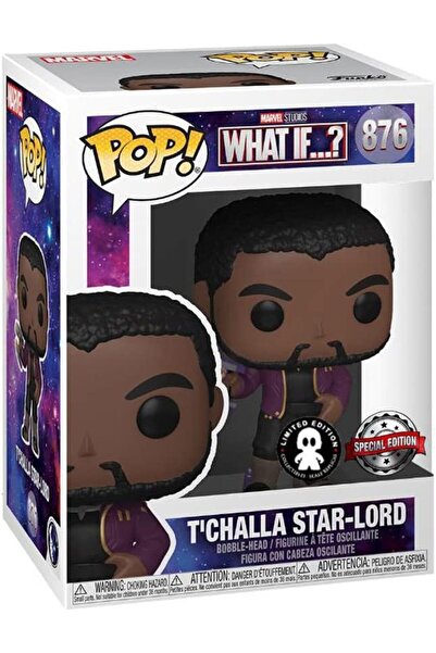 Funko Pop! Marvel: What If? 876 - t'Challa Star-Lord 876