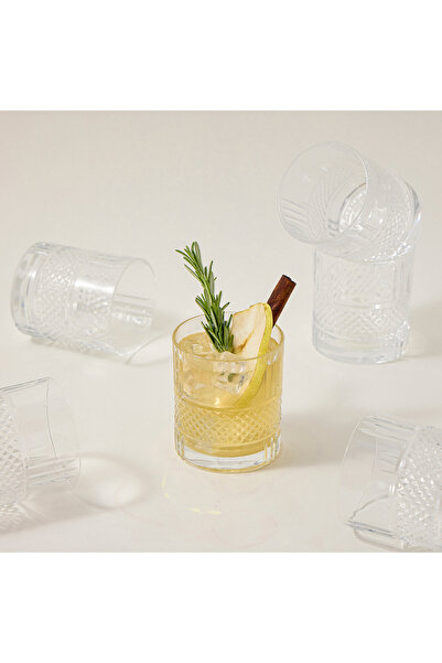 RCR transparent crystal glassware 6 pcs