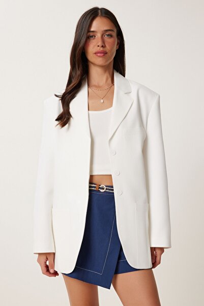 Hiccup Blazer Jacket with Buttons and Pockets – ISTANBUL