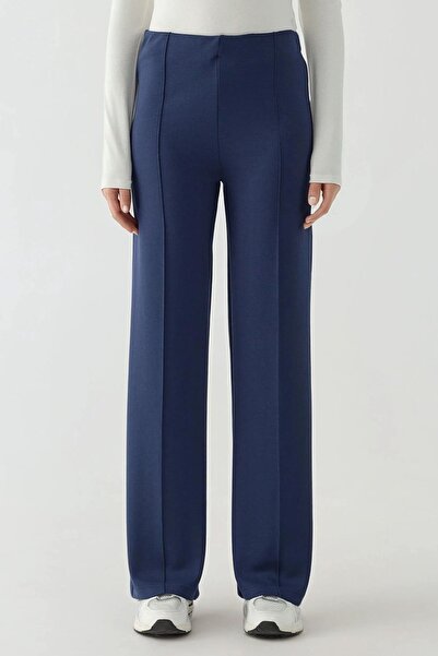 Hiccup Модальні штани з широкими штанинами та деталями з рельєфною фактурою