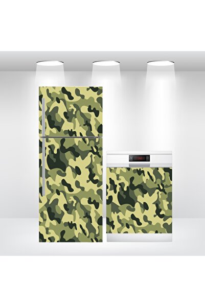 Bigaimaj Folie autoadezivă pentru ușă frigider și mașină de spălat vase, mode...