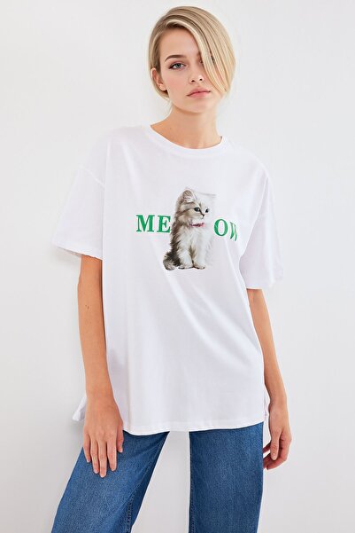 Hiccup Tricou supradimensionat cu imprimeu BDART