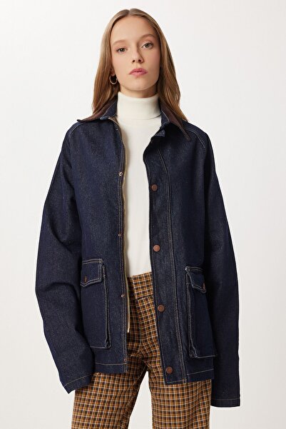 Hiccup ISTANBUL Denim jacket with zipper