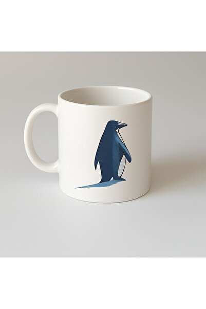 MODA فلكن تضحك عندما ترى كوب البورسلين المطبوع عليه هدية بتصميم البطريق؟