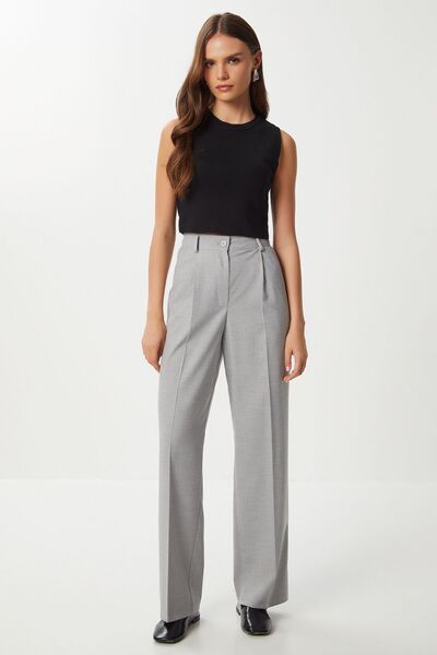 Hiccup ISTANBUL Straight Leg Pleated Pants