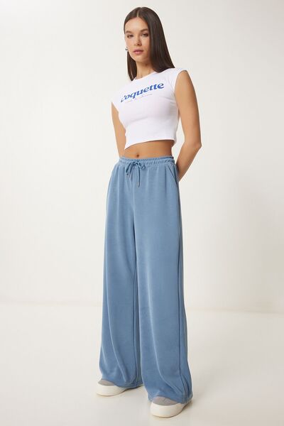 Hiccup ISTANBUL Modal Wide Leg Sweatpants