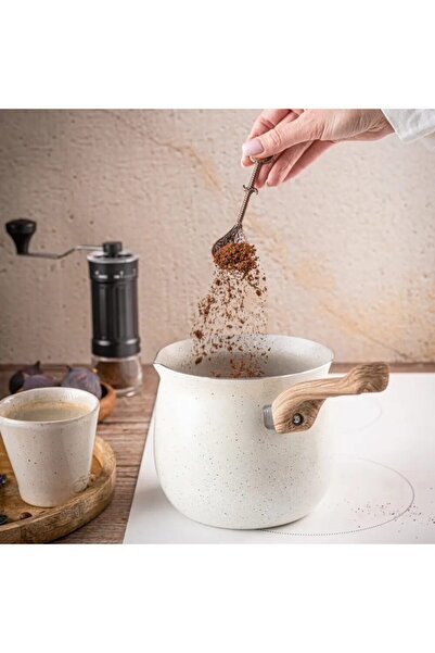 Kinghoff Бежова мраморна кана за турско кафе, 1,8 литра,