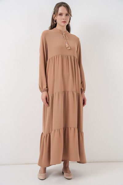 Hiccup Bdart Bow Detailed Maxi Dress