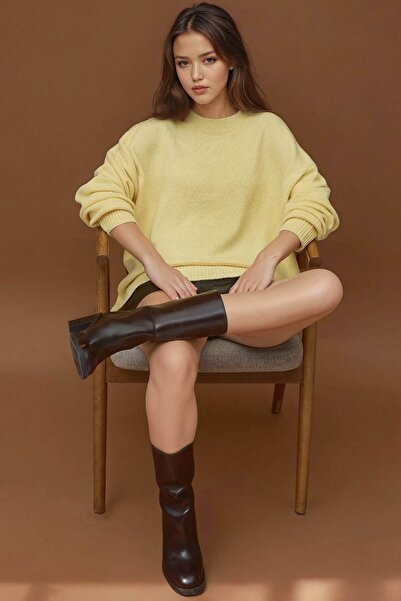 Hiccup Rahat Bisiklet Yaka Triko Kazak