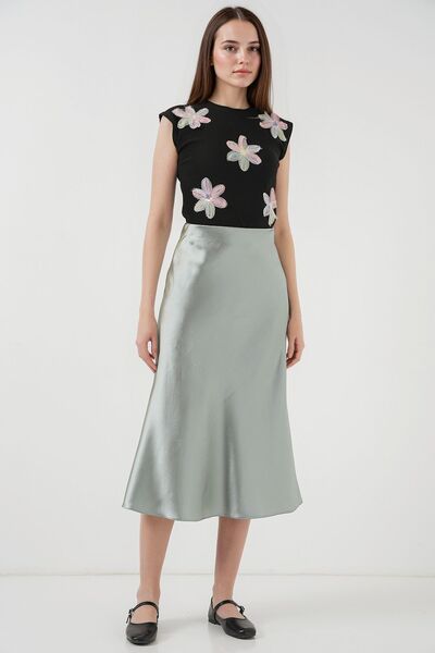 Hiccup BDART Еластична A-форма Кесін Міді Етек