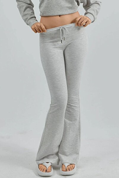 Hiccup بنطال رياضي BUSEM واسع الأرجل برباط