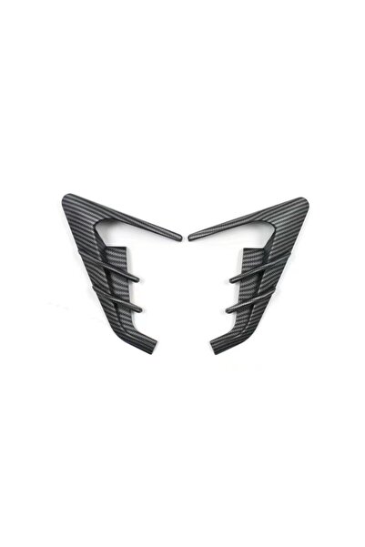 TESLA Juniper Yan Kamera Çerçeve Kapağı HW4.0 Katmanlı Model - 2 Adet - Mat K...
