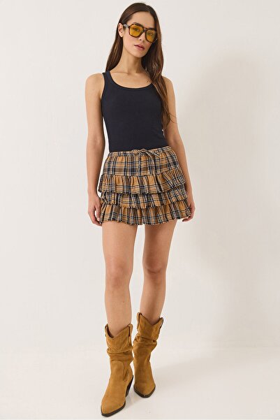 Hiccup Maiou simplu cu aspect striat și bretele groase LUCCI