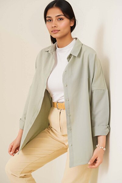 Hiccup قميص بوبلين بأزرار وقصة مريحة من BDART