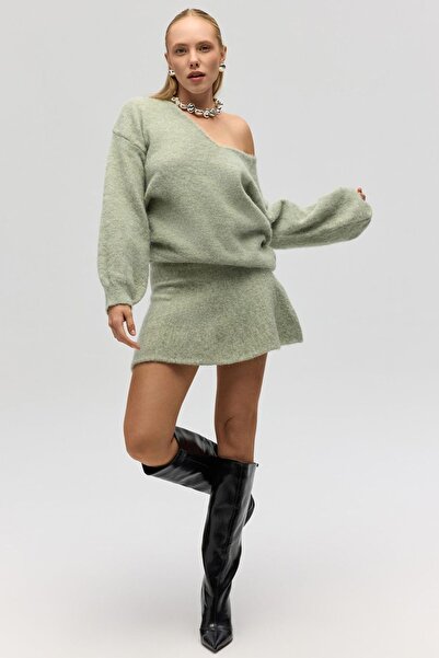 Hiccup MAI STUDIOS Nordis Knitwear Frilly Mini Skirt