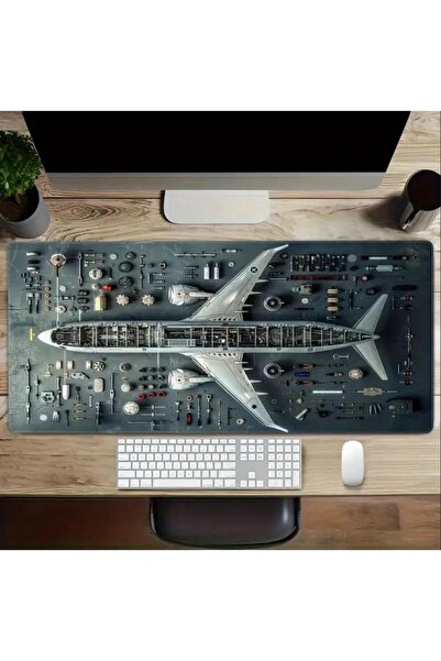 sgeteknoloji Sge Technology 90X40 cm Aircraft Model Anti-Slip Base Speed Surf...