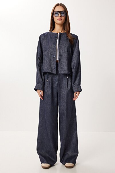 Hiccup ISTANBUL Set din Două Piese cu Jachetă cu Nasturi și Pantaloni cu Pici...