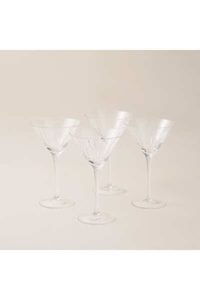 LA MESA 4 pcs elegant stem glass 11.4*11.4*18.2 cm