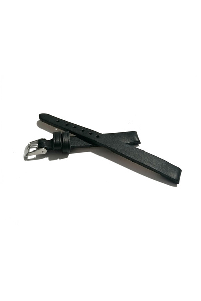 FADO Genuine Leather Watch Band Compatible with Every Watch Model Plain Black...