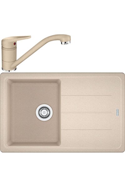 Franke BFG 611-78 Chiuveta Avena + Baterie Novara Plus Avena 780X500 MM