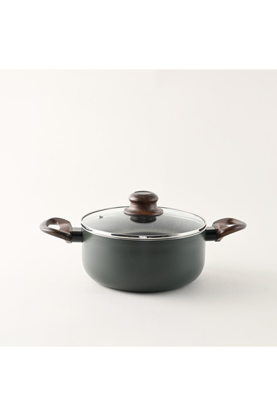 Alberto brown granite cooking pot 20 cm