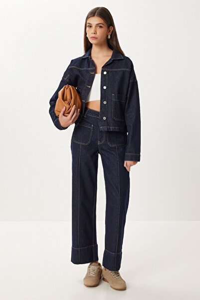 Hiccup ISTANBUL Set din două piese cu talie înaltă, pantaloni drepți și jachetă