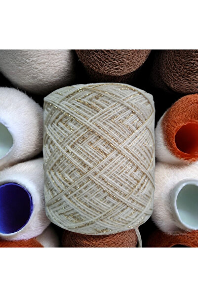 Kırlangıç Double Ply Wool Acrylic & Glitter Lase Blend Design Hand Knitting Y...