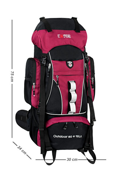 CAKARD Extreme 80+10 Liter Mountaineering Backpack – Professional Backpack fo...