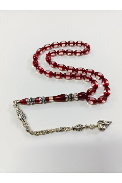 Stil gumus tesbih Nakkaş imame sürmeli toz kehribar