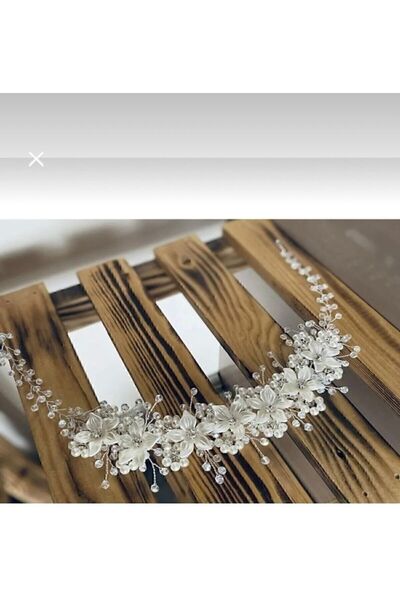 ASİMEL TASARIM Gelin tacı, Saç aksesuarı ve tokası söz nişan nikah düğün tese...