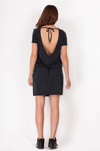 Awama Dress A093 - Graphite - L