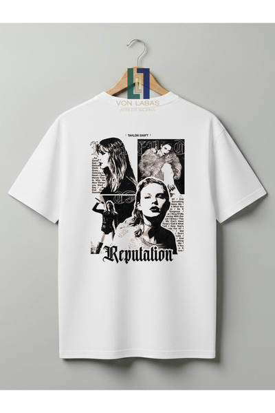 Grafftee Clothing Taylor Swift Reputation Vintage Graphic Design Cotton Unise...