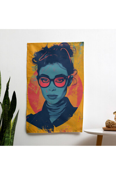 PaintedAnarchy لوحة قماشية لتزيين الجدران على طراز Popart - غطاء جداري من قما...