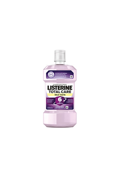 Listerine Total Care Mild Paste 6'sı 1 arada (Yumuşak Tat) Ağız Gargarası 500 ml