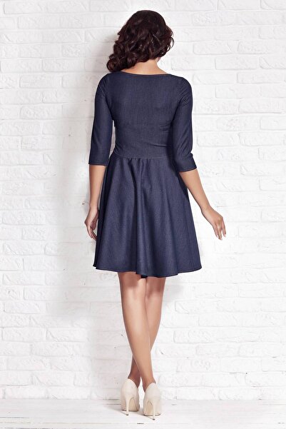 Awama Dress A076 - Navy - L
