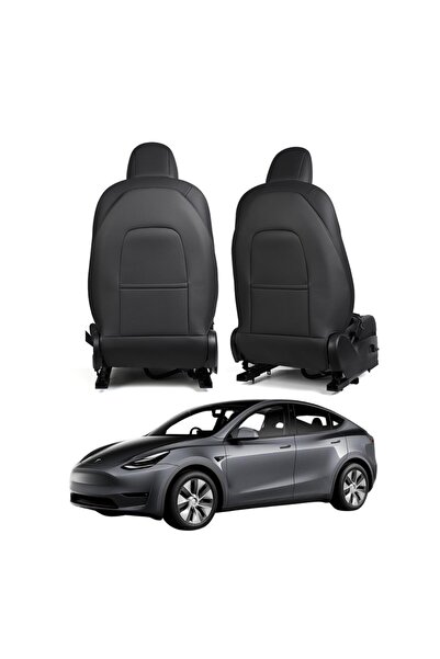 TESLA Model Y - Model 3 Ön Koltuk Arkası Koruyucu Kaplama - Sağ + Sol - 2 Ade...